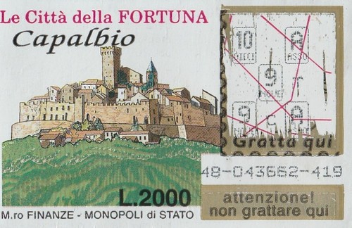 Gratta vinci citta della - le, citta'