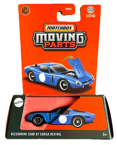 Matchbox bizzarrini 5300 - bizzarrini, gt