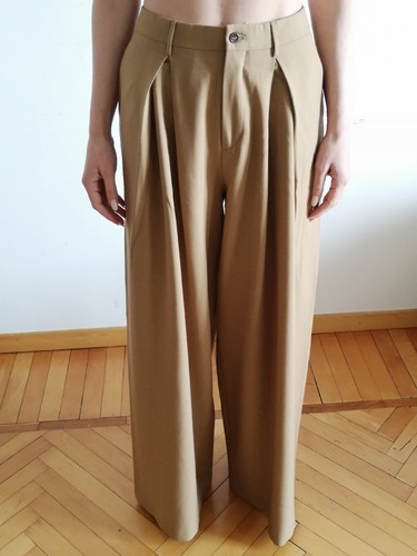 Pantaloni color caramello