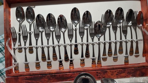 Set posate acciaio inox - set, di