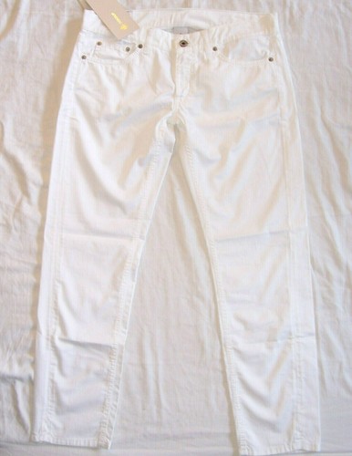 Pantalone jeans dondup bianco - pantalone,