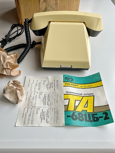 Telefono sovietico vef 68 - sovietico,