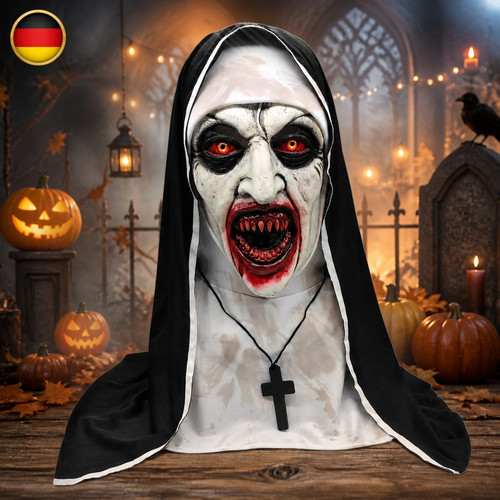 Halloween spaventoso suora