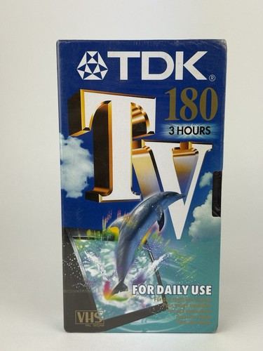 Videocassetta vhs tdk - videocassetta,