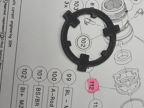 Anello trasmissione - anello, di