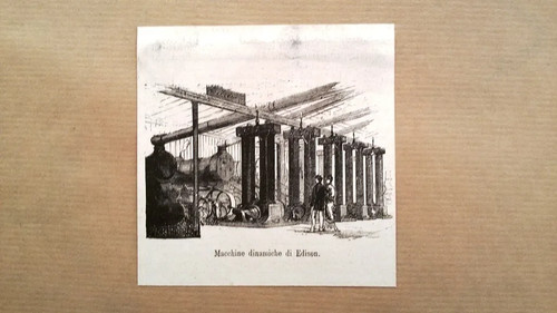 Edison dynamic machines - dynamic,