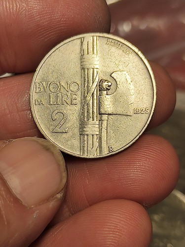 Moneta lire 1925 buono - lire,