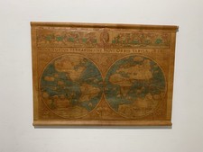 Mappa antica parete vintage - mappa,