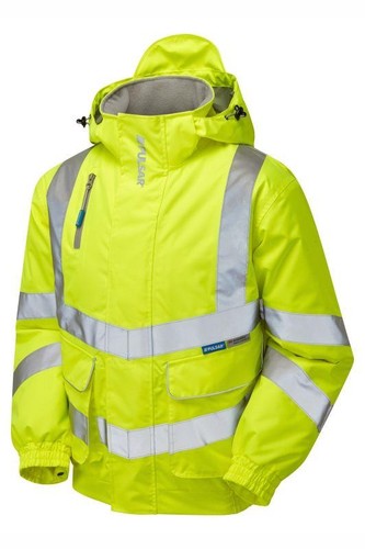 Bomber giallo imbottito