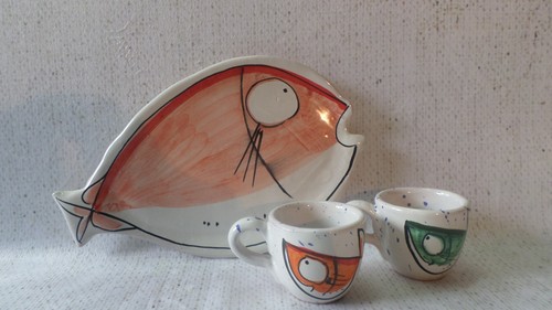 Set caffè decoro alici - da, "alici"