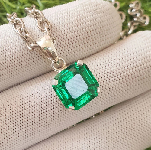 Ciondolo quadrato argento - , 925