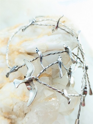 Collana vintage argento
