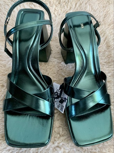 Zara sandali con - zara, tacco