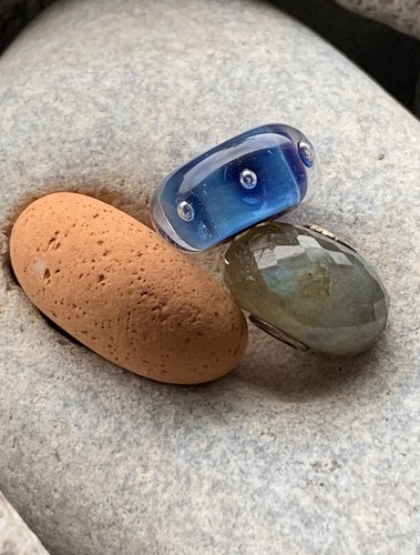 Trollbeads duo labradorite - trollbeads,