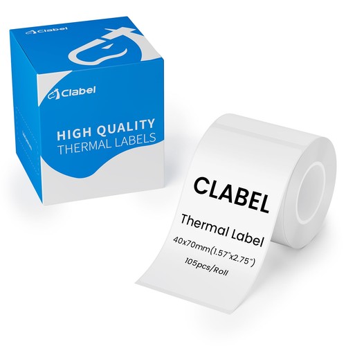 Clabel rotoli 40x70mm - 40x70mm, nastro