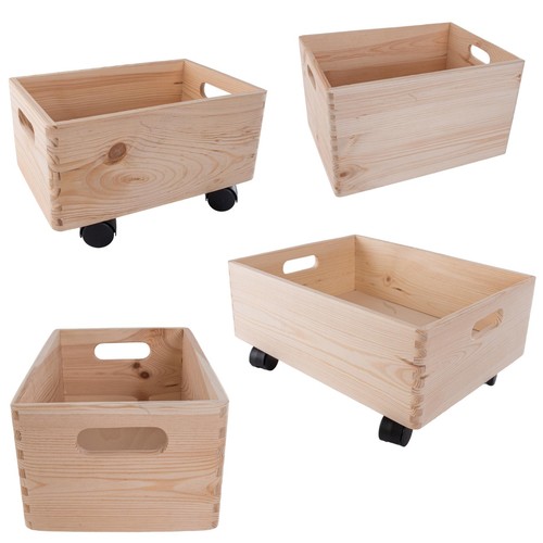 Casse legno ruote - casse,