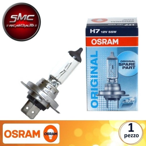Lampada osram alogena - h7,