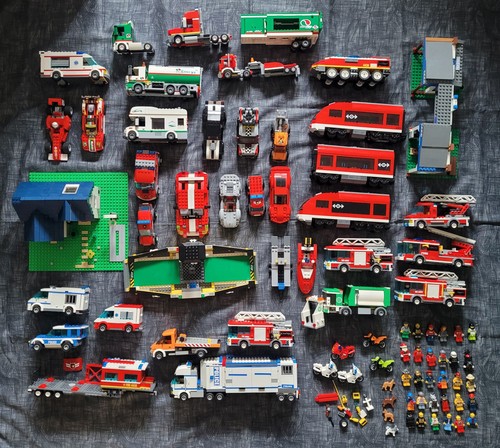 Lotto lego city treno auto - city,