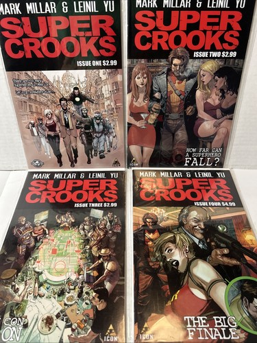 Super crooks icon - icon, issue