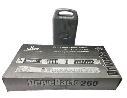 Dbx driverack 260 con - driverack, *con