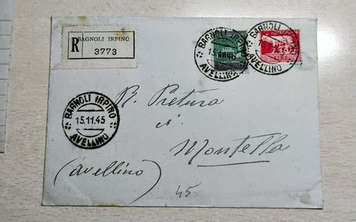 Storia postale 1945 lettera - postale,