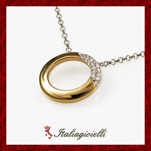 Collana cerchio donna - cerchio,