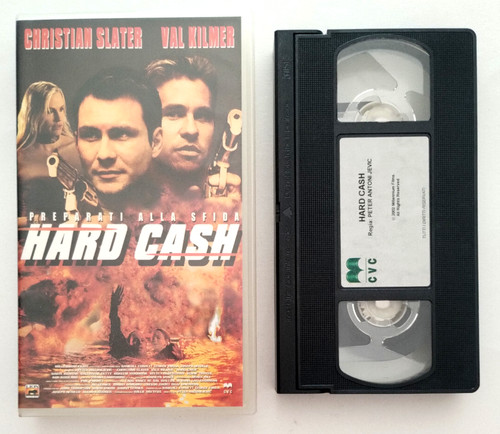 Vhs hard cash film azione - cash,