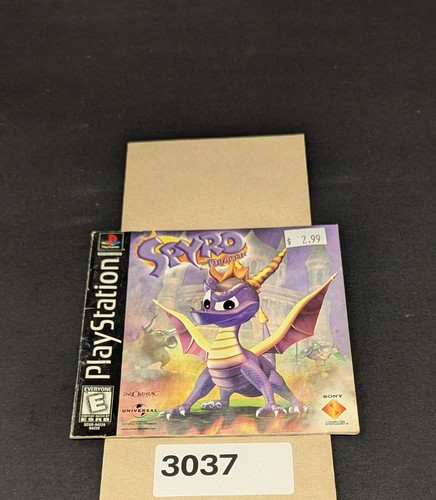 Spyro the dragon ps1 manual - -, ps1-