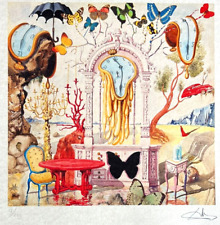 Salvador Dali Litografia COA originale firmata Marc Chagall Joan Mirò Max Ernst
