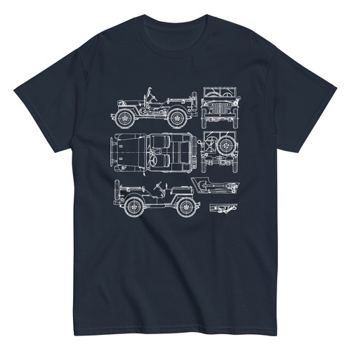 Maglietta willys jeep - maglietta,