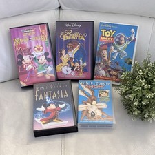 Set videocassette vhs walt - set,
