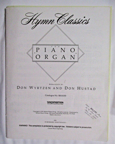 Inno classico per organo - inno,
