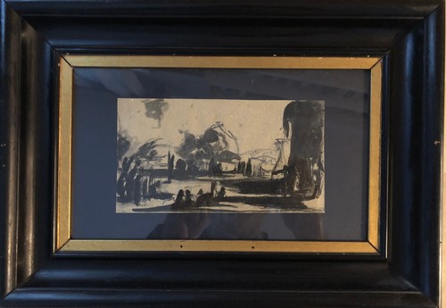 Disegno china con - ,