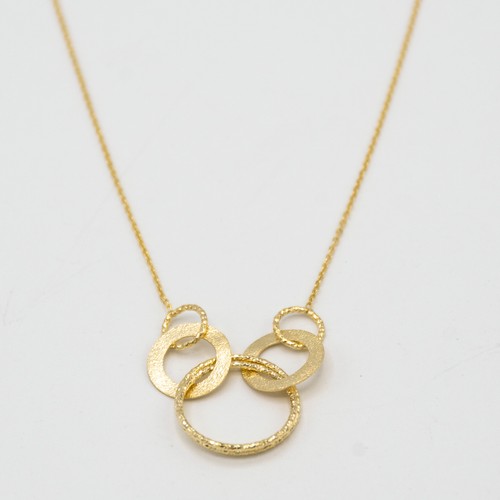 Collana oro giallo - giallo, con