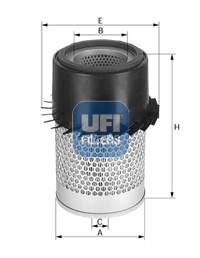 Filtro aria adatto per aebi - aria,