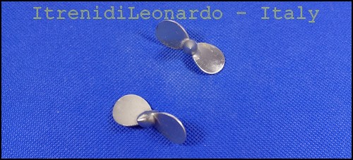 Eliche bipala tipo ottone - "g",