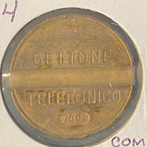 Gettone telefono pubblico - gettone,
