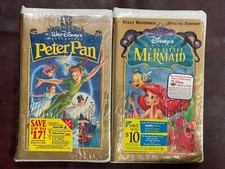Peter Pan Little Mermaid (VHS)