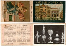 BROCURE SALVIATI MURANO VENEZIA VETRO ITALIAN GLASS MOSAICO MOSAICS primo 900