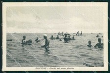 Rimini Riccione Giochi nel Mare Placido cartolina RT0649