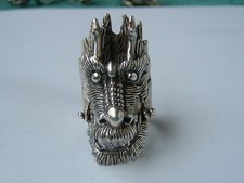 Drago Drachenring Teschio