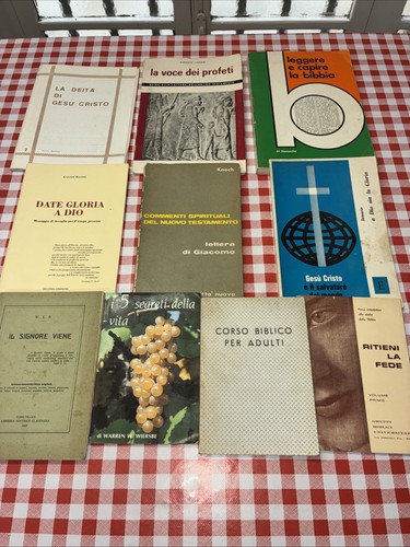 Lotto libri studio bibbia - studio,