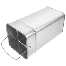 Pattumiera in metallo da