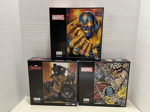 Lotto puzzle giochi marvel - puzzle,