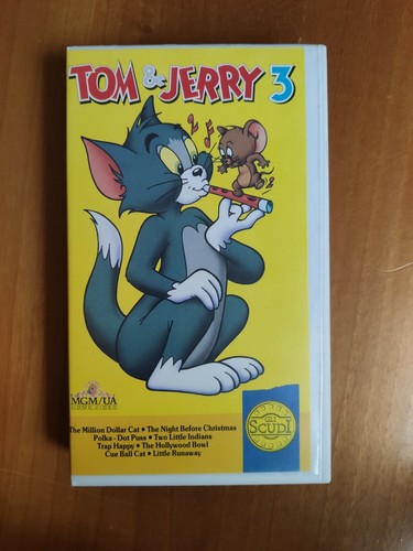 Tom jerry vhs mgm - tom, mgm/ua