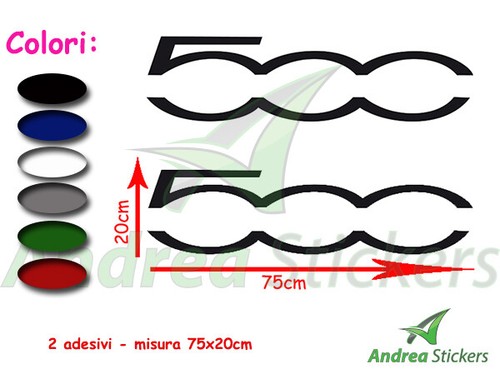 Kit adesivi porta sportello - adesivi,