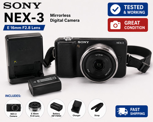 Fotocamera mirrorless sony - fotocamera,