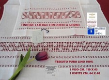 SET  1 VISO + 1 OSPITE LINO