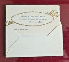 invito battesimo arezzo 1927