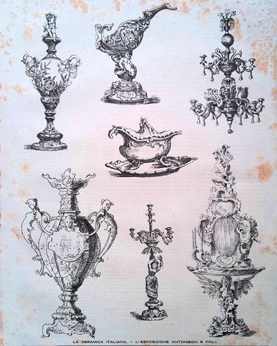 Stampa del 1889 esposizione - del,